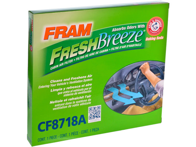 FRAM Cabin Air Filter P/N:CF8718A Fits: Volvo C70 04-01, Volvo S60 09-01, Volvo S80 06-99, Volvo V70 07-01, Volvo Xc70 07-03, Volvo Xc90 14-03 - Image 2