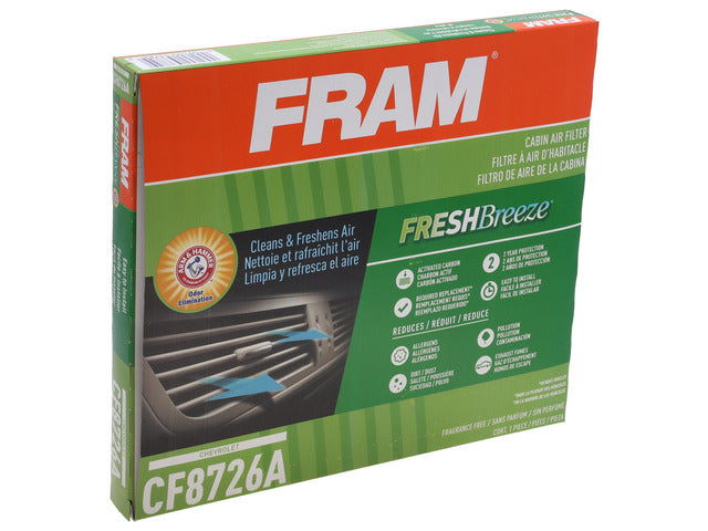 FRAM Cabin Air Filter P/N:CF8726A Fits: Chevrolet Tracker 04-99, Suzuki Grand Vitara 02-99, Suzuki Vitara 04-99, Suzuki Xl-7 2002 - Image 3