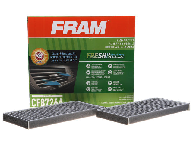 FRAM Cabin Air Filter P/N:CF8726A Fits: Chevrolet Tracker 04-99, Suzuki Grand Vitara 02-99, Suzuki Vitara 04-99, Suzuki Xl-7 2002 - Image 5