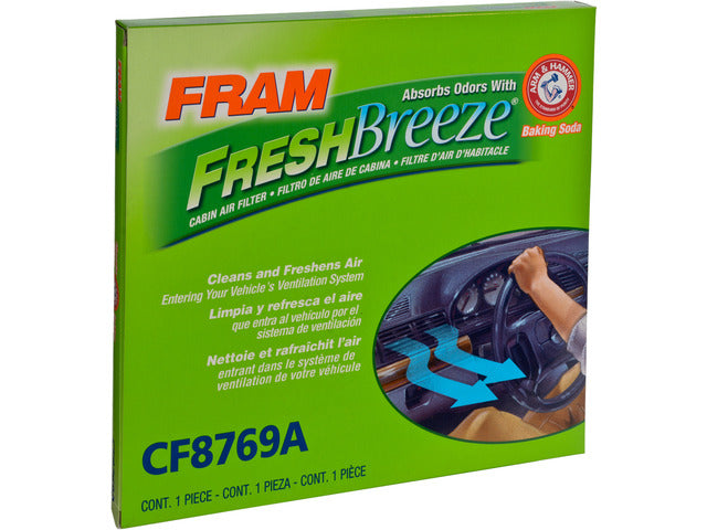 FRAM Cabin Air Filter P/N:CF8769A Fits: Lexus Gs300 00-97, Lexus Gs400 00-98, Lexus Sc400 2000 - Image 1