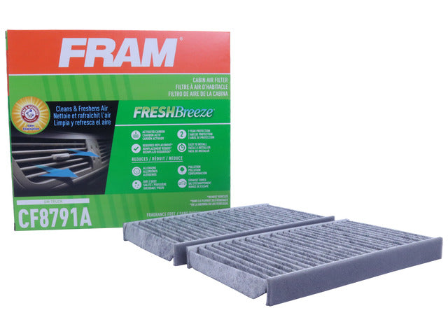 FRAM Cabin Air Filter P/N:CF8791A Fits: Cadillac Escalade, Cadillac Escalade Ext, Chevrolet Avalanche 1500, Chevrolet Avalanche 2500, Chevrolet C3500hd, Chevrolet Silverado 1500, Chevrolet Silverado 1500 Hd, Chevrolet Silverado 2500 - Image 5