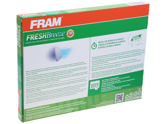 FRAM Cabin Air Filter P/N:CF8804A Fits: Buick Lesabre 05-00, Cadillac Deville 05-00, Cadillac Dts 11-06, Oldsmobile Aurora 03-01, Pontiac Bonneville 05-00 - Image 1