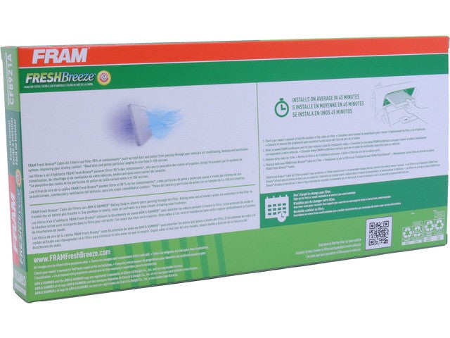 FRAM Cabin Air Filter P/N:CF8921A Fits: Ford Freestar 07-04, Ford Windstar 03-99, Mercury Monterey 07-04 - Image 1