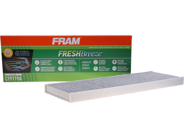 FRAM Cabin Air Filter P/N:CF9119A Fits: Saturn L100 02-01, Saturn L200 03-01, Saturn L300 05-01, Saturn Ls 2000, Saturn Ls1 2000, Saturn Ls2 2000, Saturn Lw1 2000, Saturn Lw2 2000, Saturn Lw200 03-01, Saturn Lw300 03-01 - Image 5