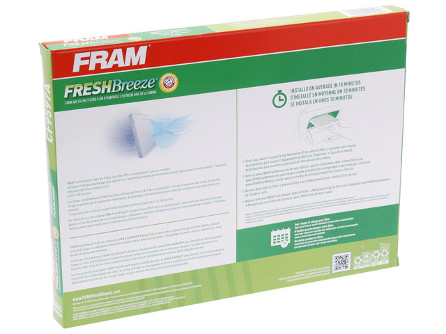 FRAM Cabin Air Filter P/N:CF9597A Fits: Chrysler Grand Voyager 2000, Chrysler Pacifica 08-04, Chrysler TOWN &amp; COUNTRY 07-01, Chrysler Voyager 03-00, Dodge Caravan 07-01, Dodge Grand Caravan 07-01, Plymouth Grand Voyager 2000 - Image 1