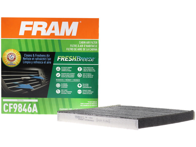 FRAM Cabin Air Filter P/N:CF9846A Fits: Mazda Mpv, Mitsubishi Endeavor, Mitsubishi Galant, Subaru B9 Tribeca, Subaru Legacy, Subaru Outback, Subaru Tribeca, Toyota 4runner, Toyota Celica, Toyota Fj Cruiser, Toyota Prius, Toyota Sienna - Image 5