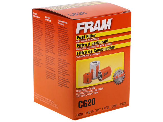 FRAM Fuel Filter P/N:CG20 Fits: Ac 427, Ac 428, Ac Shelby Cobra, Cadillac Calais, Cadillac Commercial Chassis, Cadillac Deville, Cadillac Eldorado, Cadillac Fleetwood - Image 3