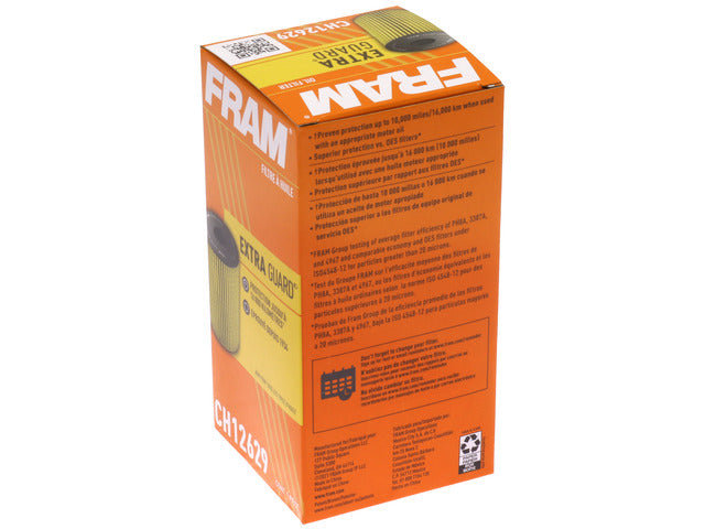 FRAM Engine Oil Filter P/N:CH12629 Fits: Jaguar F-pace, Land Rover Defender 110, Land Rover Defender 130, Land Rover Defender 90, Land Rover Discovery, Land Rover Range Rover, Land Rover Range Rover Sport, Land Rover Range Rover Velar - Image 1