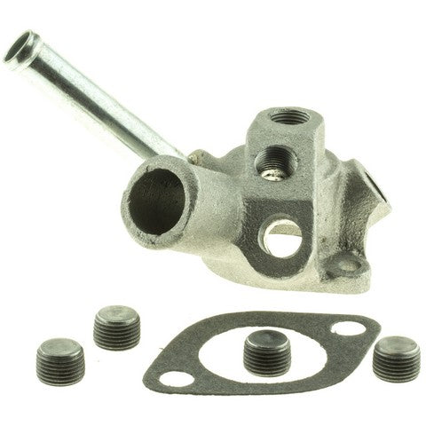 Motorad Engine Coolant Thermostat Housing,Engine Coolant Water Outlet P/N:CH2065 Fits: Ford Mustang 1979, Ford Mustang Ii 78-74, Ford P-350 73-72, Ford Pinto 79-75, Mercury Bobcat 79-75, Mercury Capri 1979, Mercury Capri 77-74 - Image 1