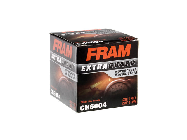 FRAM Engine Oil Filter P/N:CH6004 Fits: Yamaha Sr400, Yamaha Xv1000 Virago, Yamaha Xv1100 Virago, Yamaha Xv750 Virago, Yamaha Xv920 Virago, Yamaha Xv920r Seca, Yamaha Xvs1100 V Star 1100 Custom, Yamaha Xvs650 V Star Custom - Image 2