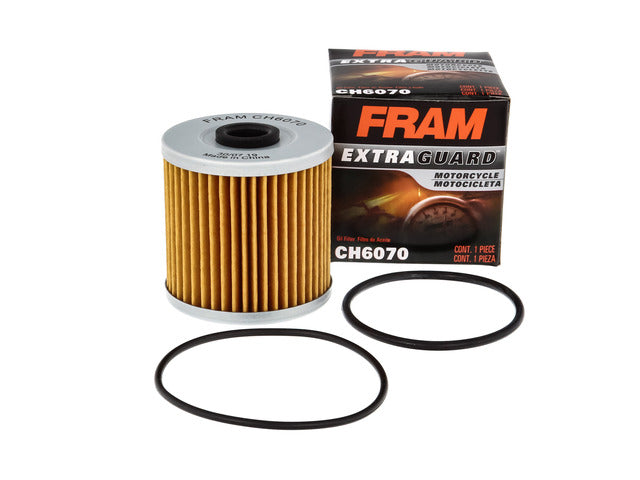 FRAM Engine Oil Filter P/N:CH6070 Fits: Kawasaki Kef300 Lakota Sport, Kawasaki Kef300 Lakota Utility, Kawasaki Kfx250 Mojave, Kawasaki Kl250, Kawasaki Kl600, Kawasaki Kl650b Tengai, Kawasaki Klf220 Bayou, Kawasaki Klf250 Bayou, Kawasaki Klf300 Bayou 2x4 - Image 4