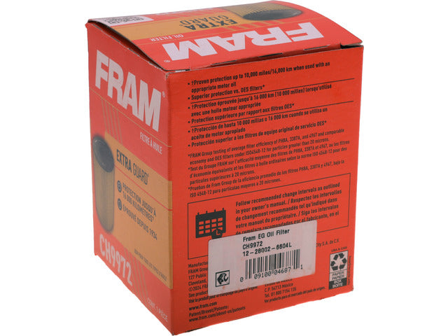 FRAM Engine Oil Filter P/N:CH9972 Fits: Lexus Es300h, Lexus Es350, Lexus Gs200t, Lexus Gs300, Lexus Gs350, Lexus Is200t, Lexus Is250, Lexus Is300, Lexus Is350 - Image 1