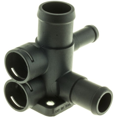 Motorad Engine Coolant Thermostat Housing,Engine Coolant Water Outlet P/N:CH9985 Fits: Volkswagen Golf 91-87, Volkswagen Jetta 92-87, Volkswagen Passat 1991 - Image 1