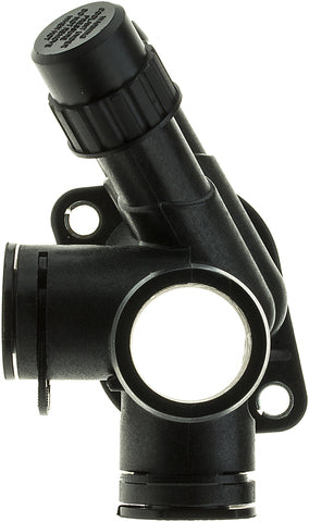 Gates Engine Coolant Water Outlet P/N:CO34744 Fits: Volkswagen Cabrio 02-95, Volkswagen Golf 98-93, Volkswagen Jetta 99-93, Volkswagen Passat 96-95 - Image 2