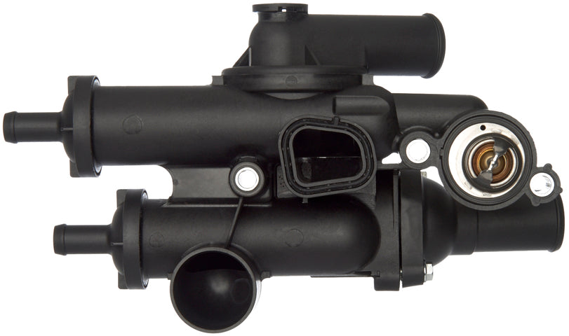 Gates Engine Coolant Water Outlet P/N:CO34760 Fits: Chrysler 200 14-11, Chrysler Sebring 10-07, Dodge Avenger 14-08, Dodge Caliber 12-07, Dodge Journey 20-09, Jeep Compass 16-07, Jeep Patriot 16-07 - Image 1