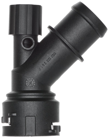 Gates HVAC Heater Hose Connector P/N:CO34824 Fits: Audi Tt 06-00, Audi Tt Quattro 06-00, Volkswagen Beetle 10-98, Volkswagen Beetle Cabrio 2010, Volkswagen Golf 06-99, Volkswagen Jetta 05-99 - Image 1