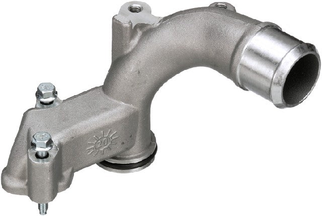 Gates Engine Coolant Water Outlet P/N:CO34998 Fits: Buick Enclave 17-08, Buick Lacrosse 08-05, Buick Rendezvous 06-04, Chevrolet Traverse 13-09, Chevrolet Traverse 17-15, GMC Acadia 16-07, GMC Acadia Limited 2017, Saturn Outlook 10-07 - Image 1