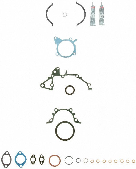FEL-PRO Engine Conversion Gasket Set P/N:CS 9696-1 Fits: Ford Escort 96-91, Kia Sephia 95-94, Mazda 323 95-91, Mazda Miata 05-01, Mazda Mx-3 93-92, Mazda Protege 03-91, Mercury Tracer 96-91 - Image 1