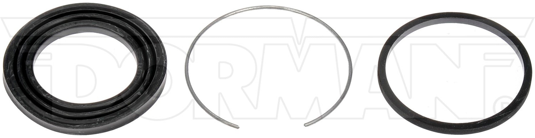 Dorman - First Stop Disc Brake Caliper Repair Kit P/N:D670195 Fits: Nissan Stanza 1982, Saturn Sc 92-91, Saturn Sc1 02-93, Saturn Sc2 02-93, Saturn Sl 02-91, Saturn Sl1 02-91, Saturn Sl2 02-91, Saturn Sw1 99-93, Saturn Sw2 01-93 - Image 1