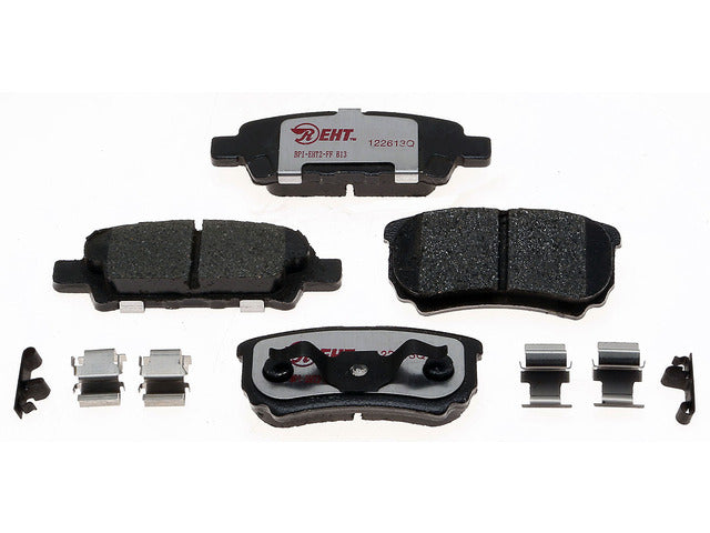 Raybestos Brakes Disc Brake Pad Set P/N:EHT1037H Fits: Chrysler 200 14-11, Chrysler Sebring 10-07, Dodge Avenger 14-08, Dodge Caliber 12-07, Jeep Compass 17-07, Jeep Patriot 17-07, Mitsubishi Lancer 17-04, Mitsubishi Outlander 06-05 - Image 1