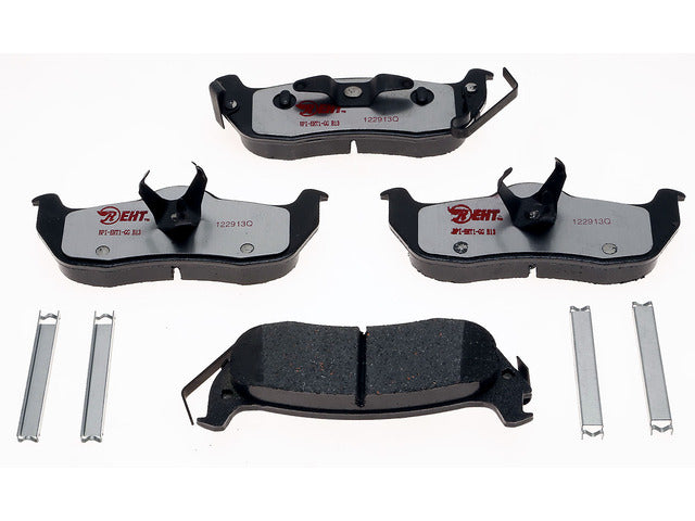 Raybestos Brakes Disc Brake Pad Set P/N:EHT1041H Fits: Infiniti Qx56 10-04, Jeep Commander 10-06, Jeep Grand Cherokee 10-05, Nissan Armada 15-05, Nissan Pathfinder Armada 2004, Nissan Titan 15-04 - Image 1