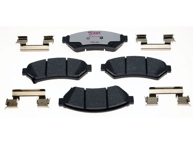 Raybestos Brakes Disc Brake Pad Set P/N:EHT1075H Fits: Buick Allure, Buick Lacrosse, Buick Terraza, Chevrolet Uplander, Mobility Ventures Mv-1, Pontiac Grand Prix, Pontiac Montana, Saturn Relay, Vpg Mv-1 - Image 1