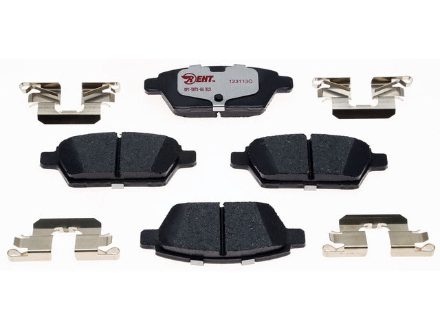 Raybestos Brakes Disc Brake Pad Set P/N:EHT1161H Fits: Ford Fusion 12-06, Lincoln Mkz 12-07, Lincoln Zephyr 2006, Mazda 6 13-03, Mercury Milan 11-06 - Image 1