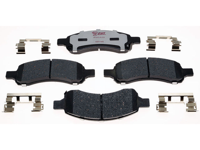 Raybestos Brakes Disc Brake Pad Set P/N:EHT1169AH Fits: Buick Enclave 17-08, Chevrolet Traverse 17-09, GMC Acadia 16-07, GMC Acadia Limited 2017, Saturn Outlook 10-07 - Image 1