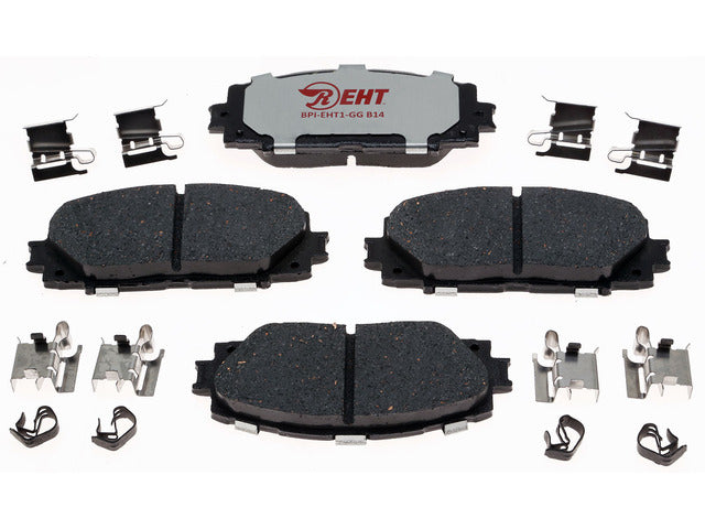 Raybestos Brakes Disc Brake Pad Set P/N:EHT1184AH Fits: Lexus Ct200h 17-11, Toyota Corolla 22-20, Toyota Prius 22-10, Toyota Prius Awd-e 22-19, Toyota Prius Plug-in 15-12, Toyota Prius Prime 19-17 - Image 1