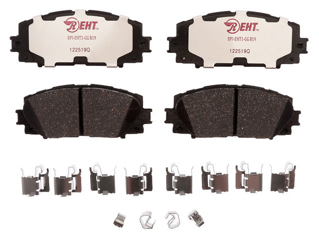 Raybestos Brakes Disc Brake Pad Set P/N:EHT1184H Fits: Scion Iq 2013, Toyota Prius C 21-12, Toyota Yaris 18-06 - Image 1