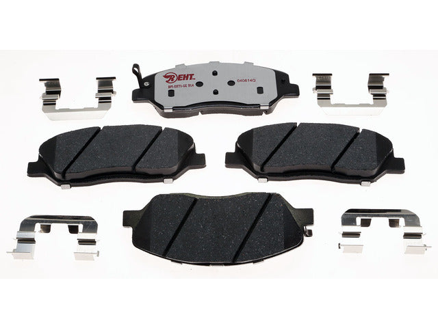 Raybestos Brakes Disc Brake Pad Set P/N:EHT1202H Fits: Hyundai Entourage 10-07, Hyundai Santa Fe 09-06, Hyundai Santa Fe 16-13, Hyundai Santa Fe Xl 2013, Kia Borrego 11-09, Kia Sedona 12-06, Kia Sedona 2014 - Image 1