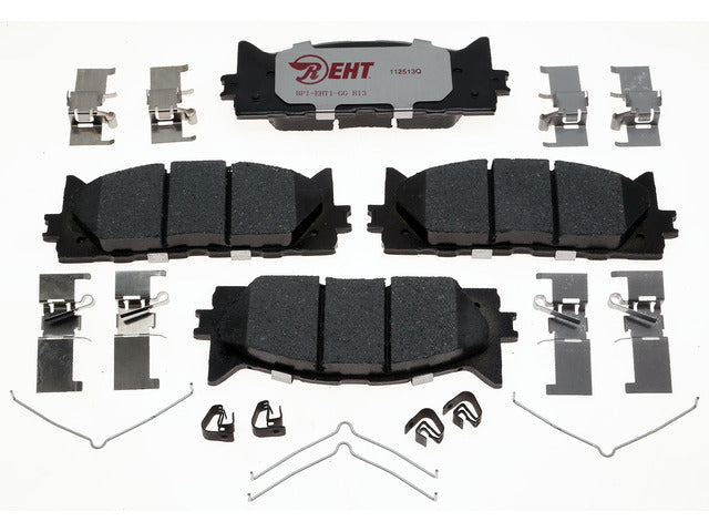 Raybestos Brakes Disc Brake Pad Set P/N:EHT1222H Fits: Lexus Es300h 18-13, Lexus Es350 18-07, Toyota Avalon 18-08, Toyota Camry 17-07 - Image 1
