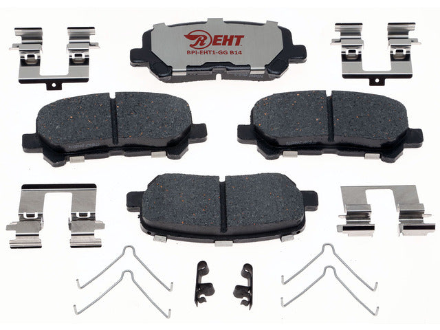Raybestos Brakes Disc Brake Pad Set P/N:EHT1281H Fits: Acura Mdx 13-07, Acura Zdx 13-10, Honda Odyssey 17-11, Honda Pilot 15-09 - Image 1