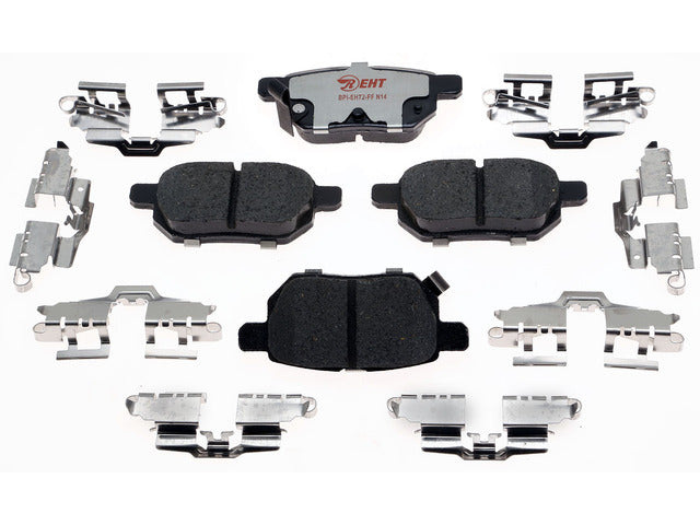 Raybestos Brakes Disc Brake Pad Set P/N:EHT1354H Fits: Lexus Ct200h, Pontiac Vibe, Scion Im, Scion Tc, Scion Xb, Toyota Corolla, Toyota Corolla Im, Toyota Matrix, Toyota Prius, Toyota Prius Plug-in, Toyota Prius Prime, Toyota Yaris - Image 1