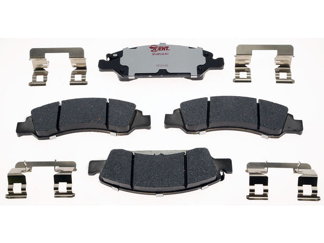 Raybestos Brakes Disc Brake Pad Set P/N:EHT1363H Fits: Cadillac Escalade, Cadillac Escalade Esv, Cadillac Escalade Ext, Chevrolet Avalanche, Chevrolet Silverado 1500, Chevrolet Silverado 1500 Classic, Chevrolet Suburban 1500, Chevrolet Tahoe - Image 1