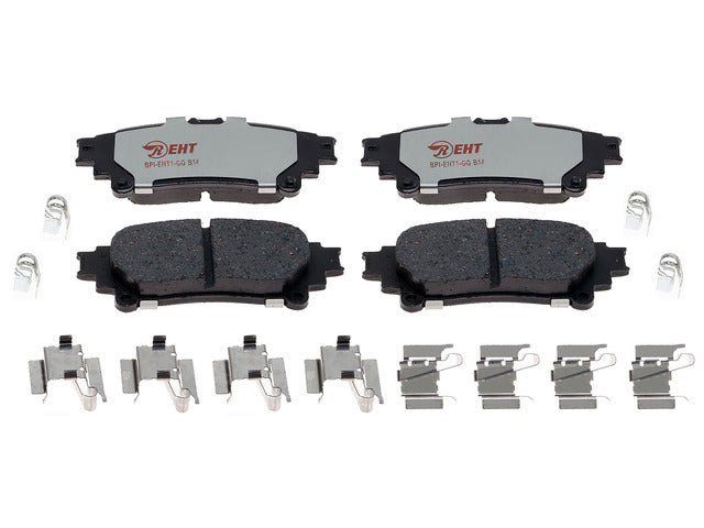 Raybestos Brakes Disc Brake Pad Set P/N:EHT1391AH Fits: Lexus Gs200t, Lexus Gs300, Lexus Gs350, Lexus Gs450h, Lexus Is200t, Lexus Is250, Lexus Is300, Lexus Is350, Lexus Rc200t, Lexus Rc300, Lexus Rc350 - Image 1