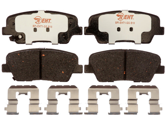 Raybestos Brakes Disc Brake Pad Set P/N:EHT1439H Fits: Hyundai Santa Fe 16-10, Hyundai Santa Fe Sport 16-13, Hyundai Santa Fe Xl 16-13, Kia Sorento 15-11 - Image 1
