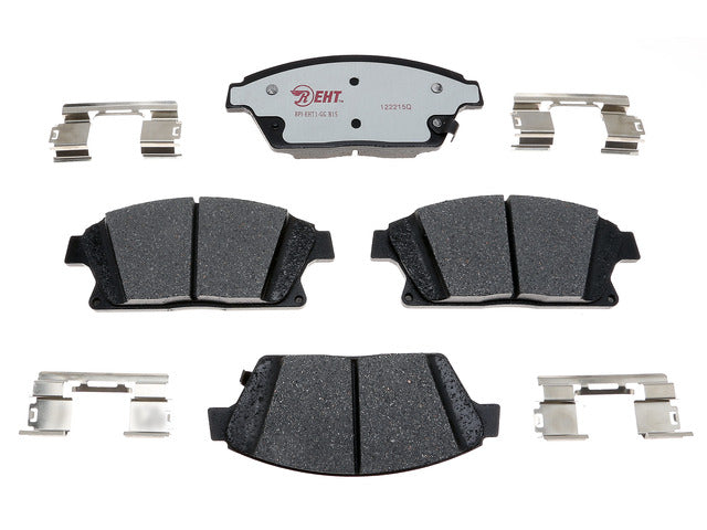 Raybestos Brakes Disc Brake Pad Set P/N:EHT1467H Fits: Buick Encore 17-13, Buick Verano 17-12, Cadillac Ats 19-13, Chevrolet Cruze 15-14, Chevrolet Orlando 14-12, Chevrolet Trax 17-13, Chevrolet Volt 15-11 - Image 1