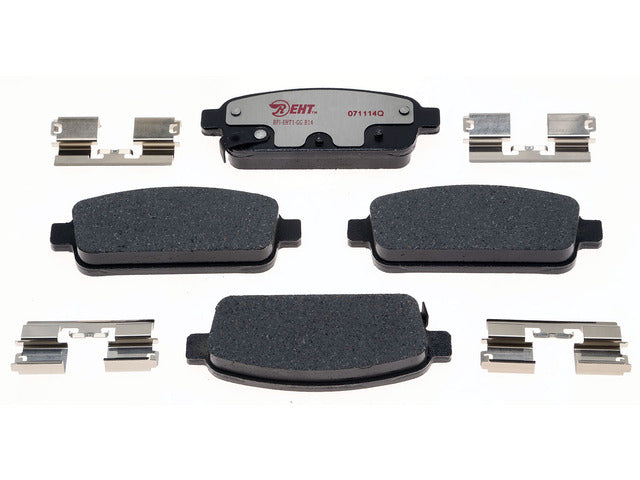 Raybestos Brakes Disc Brake Pad Set P/N:EHT1468H Fits: Buick Cascada, Buick Encore, Buick Verano, Cadillac Elr, Chevrolet Cruze, Chevrolet Cruze Limited, Chevrolet Orlando, Chevrolet Sonic, Chevrolet Trax, Chevrolet Volt - Image 1