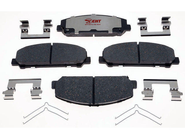 Raybestos Brakes Disc Brake Pad Set P/N:EHT1509H Fits: Infiniti Qx56 13-11, Infiniti Qx80 24-14, Nissan Armada 15-12, Nissan Armada 24-17, Nissan Titan 15-11, Nissan Titan 24-17, Nissan Titan Xd 23-22, Suzuki Equator 12-11 - Image 1