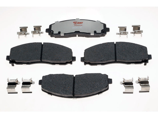 Raybestos Brakes Disc Brake Pad Set P/N:EHT1589H Fits: Chrysler Grand Caravan, Chrysler Pacifica, Chrysler TOWN &amp; COUNTRY, Chrysler Voyager, Dodge Grand Caravan, Dodge Journey, Jeep Gladiator, Jeep Wrangler, Ram C/v, Volkswagen Routan - Image 1