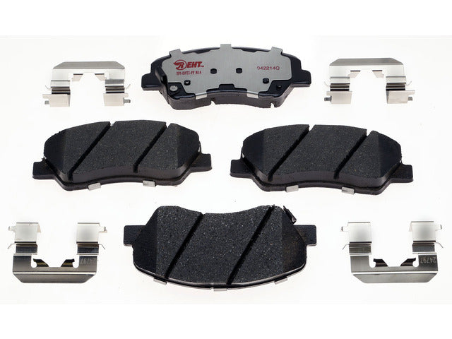 Raybestos Brakes Disc Brake Pad Set P/N:EHT1593H Fits: Hyundai Accent 17-12, Kia Rio 17-12 - Image 1