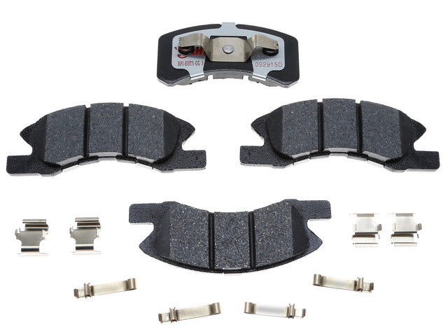 Raybestos Brakes Disc Brake Pad Set P/N:EHT1731H Fits: Dodge Attitude 18-16, Mitsubishi Mirage 24-14, Mitsubishi Mirage G4 24-17 - Image 1