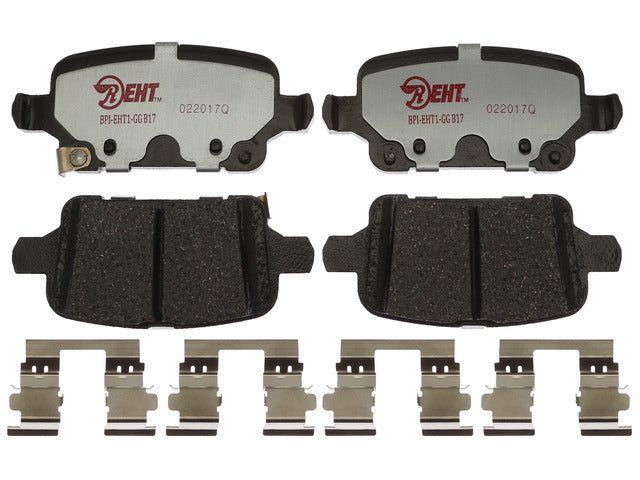 Raybestos Brakes Disc Brake Pad Set P/N:EHT1857H Fits: Chevrolet Bolt Euv 23-22, Chevrolet Bolt Ev 23-17, Chevrolet Cruze 19-16, Chevrolet Volt 19-16 - Image 1