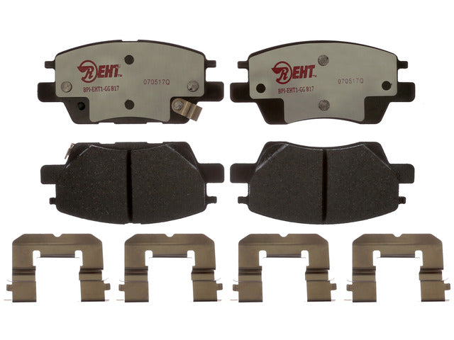 Raybestos Brakes Disc Brake Pad Set P/N:EHT1915H Fits: Buick Lacrosse 19-17, Buick Regal Sportback 20-18, Buick Regal Tourx 20-18, Chevrolet Equinox 20-18, Chevrolet Malibu 19-16, GMC Terrain 20-18 - Image 1