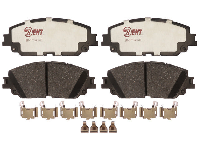 Raybestos Brakes Disc Brake Pad Set P/N:EHT2076H Fits: Lexus Es250, Lexus Es300h, Lexus Es350, Lexus Ux200, Lexus Ux250h, Toyota Avalon, Toyota Camry, Toyota C-hr, Toyota Corolla Cross, Toyota Rav4, Toyota Venza - Image 1
