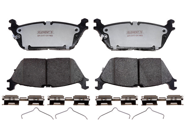 Raybestos Brakes Disc Brake Pad Set P/N:EHT2169H Fits: Jeep Grand Wagoneer 24-22, Jeep Grand Wagoneer L 24-23, Jeep Wagoneer 24-22, Jeep Wagoneer L 24-23, Ram 1500 25-19 - Image 1