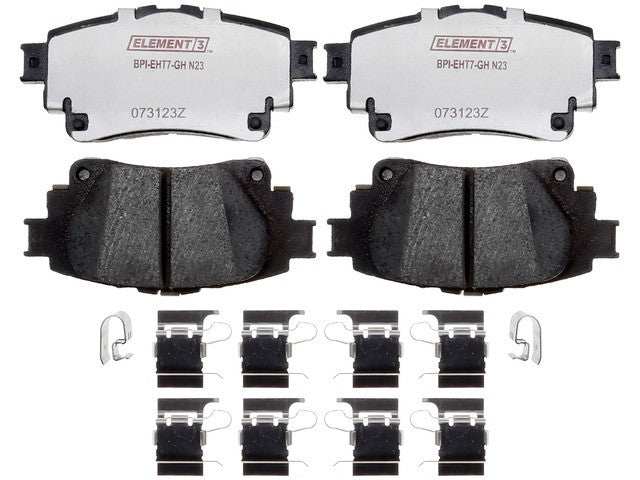 Raybestos Brakes Disc Brake Pad Set P/N:EHT2183H Fits: Toyota Corolla 25-19 - Image 1