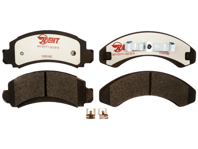 Raybestos Brakes Disc Brake Pad Set P/N:EHT249H Fits: Ford Aerostar 97-87, Ford Bronco Ii 85-84, Ford Bronco Ii 90-87, Ford Explorer 94-91, Ford Ranger 85-83, Ford Ranger 94-87, Mazda B2300 1994, Mazda B3000 1994, Mazda B4000 1994, Mazda Navajo 94-91 - Image 1
