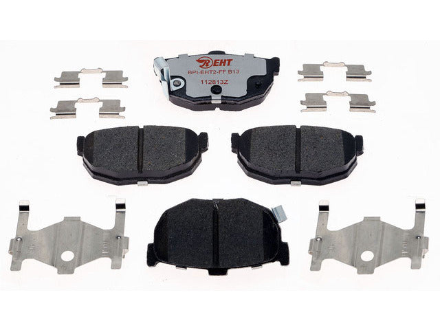 Raybestos Brakes Disc Brake Pad Set P/N:EHT323H Fits: Hyundai Elantra 1994, Hyundai Elantra 1996, Nissan Maxima 90-85, Nissan Stanza 92-90 - Image 1